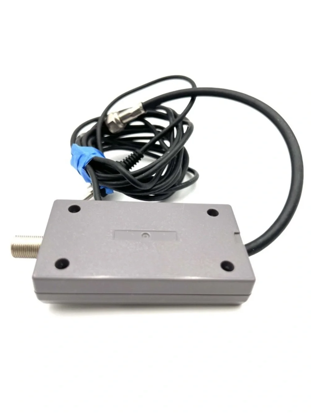 Nintendo Gray RF Modulator Cable with Coax and RCA Connectors
